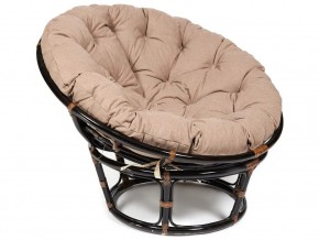 Кресло Papasan 23/01 W с подушкой Antique brown, экошерсть Коричневый в Красноуральске - krasnouralsk.магазин96.com | фото