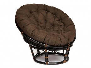 Кресло Papasan 23/01 W с подушкой Antique brown, ткань Коричневый в Красноуральске - krasnouralsk.магазин96.com | фото