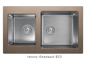 Мойка комбинированная Tolero twist TTS-840 Темно-бежевый 823 в Красноуральске - krasnouralsk.магазин96.com | фото