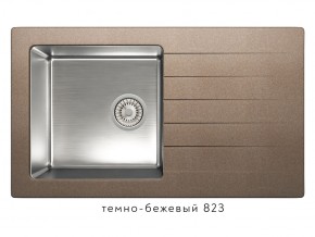 Мойка комбинированная Tolero twist TTS-860 Темно-бежевый 82 в Красноуральске - krasnouralsk.магазин96.com | фото