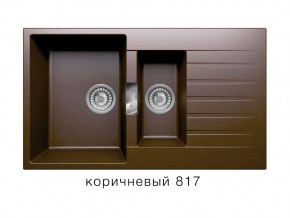 Мойка кварцевая Tolero Loft TL-860 Коричневый 817 в Красноуральске - krasnouralsk.магазин96.com | фото