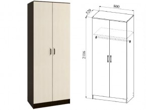 Шкаф 2 двери Ронда ШКР800.1 венге/дуб белфорт в Красноуральске - krasnouralsk.магазин96.com | фото